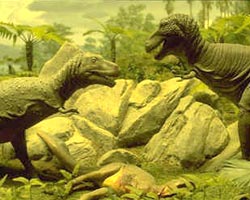 Mesozoic scene