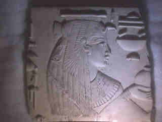 Cleopatra Plaque Recreation - Click Image to Close