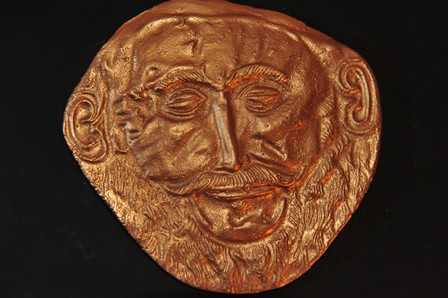 Mask of Agamemnon Recreation - Click Image to Close