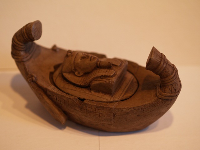 Ahmose Boat Model Replica - Click Image to Close