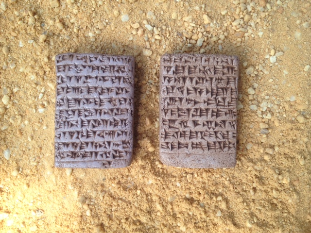 Amarna Tablet EA23 Recreation - Click Image to Close