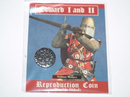 King Edward I & II Coin Replica - Click Image to Close