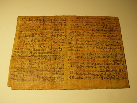Edwin Smith Papyrus Recreation - Click Image to Close
