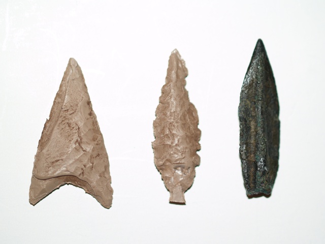 Egyptian Arrowhead Set Replicas - Click Image to Close