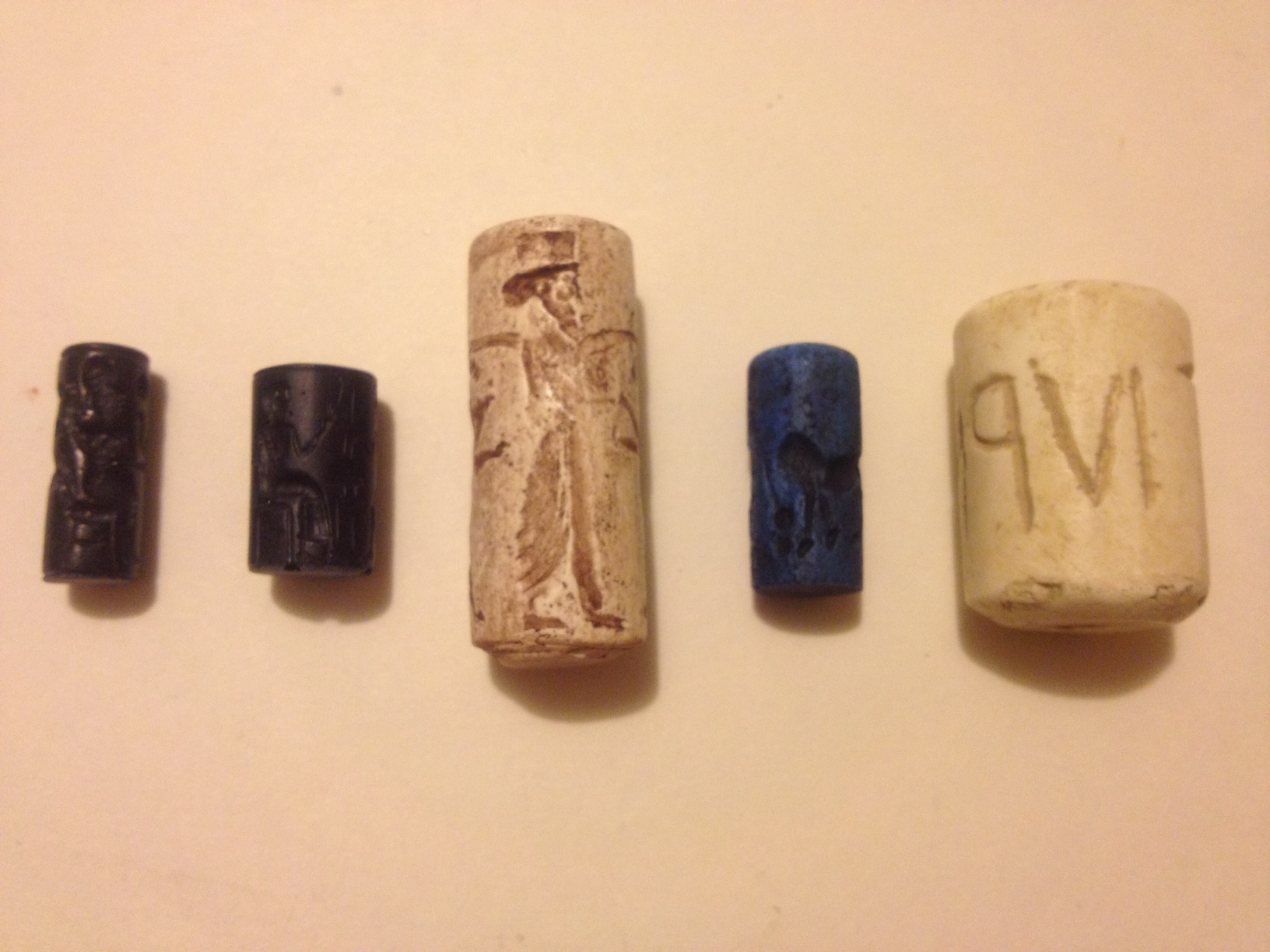 Ancient Empires Cylinder Seal Set Replicas - Click Image to Close