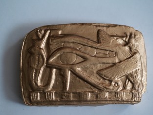 Eye of Horus: Udjat Eye Replica - Click Image to Close