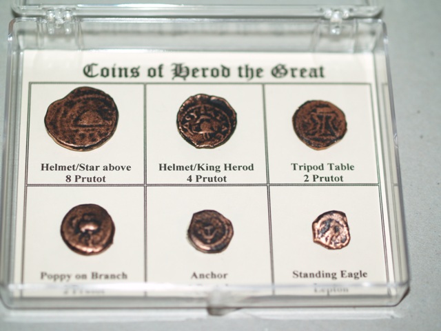 Coins of Herod the Great Replicas - Click Image to Close