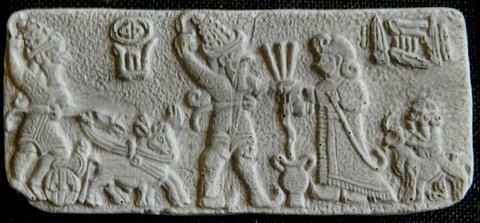 Hittite Offering Frieze Recreation - Click Image to Close