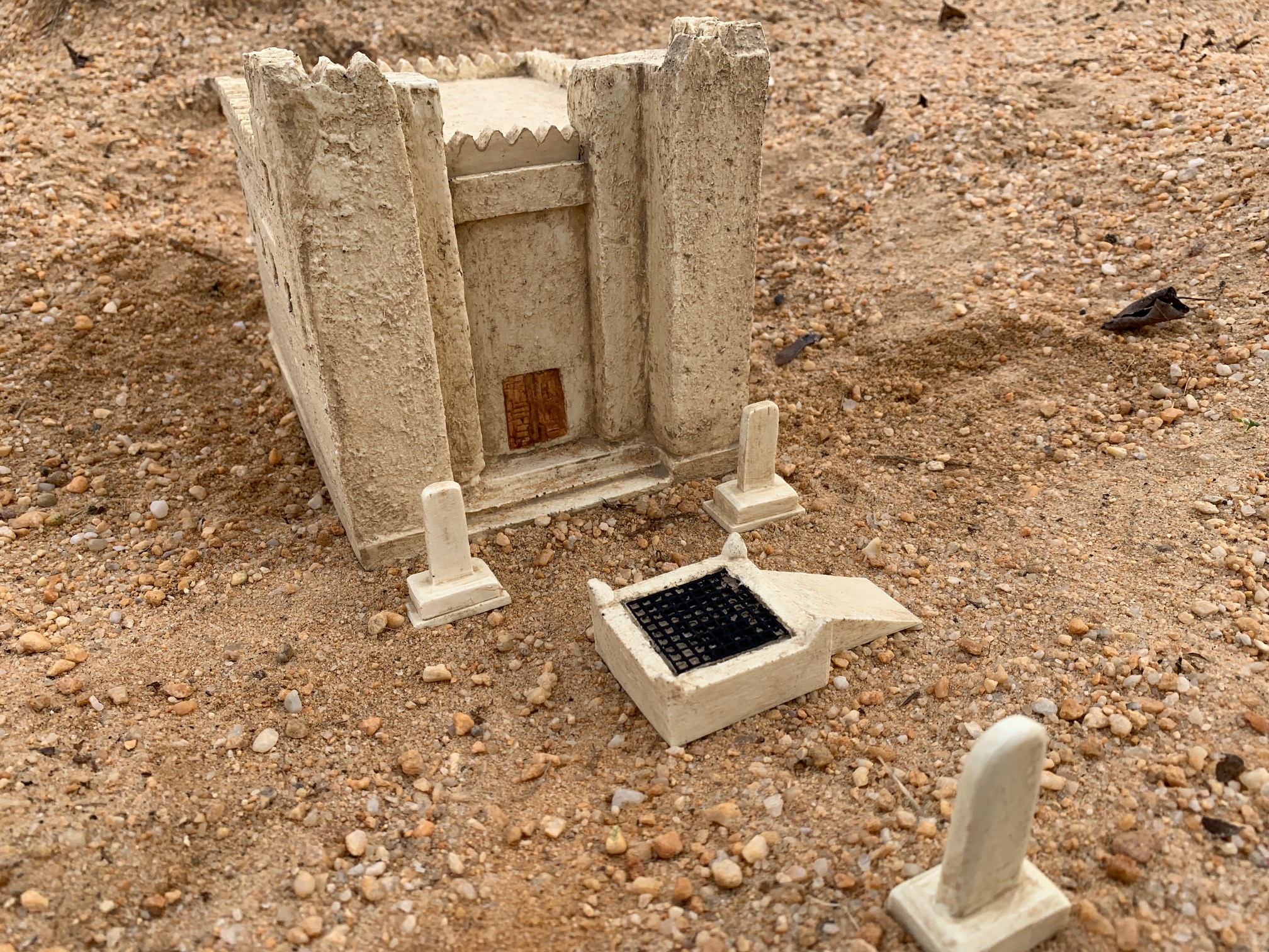 Temple Tower of El/Baal at Shechem Model - Click Image to Close