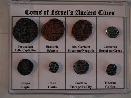 Coins of Israel's Ancient Cities Replicas - Click Image to Close