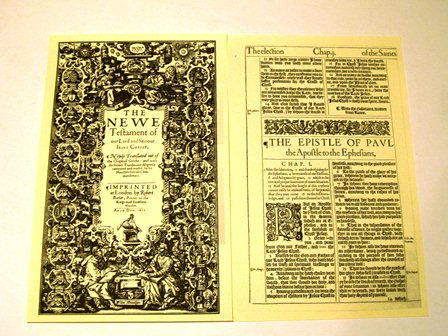 King James Bible 1611: Ephesians 1 Recreation - Click Image to Close