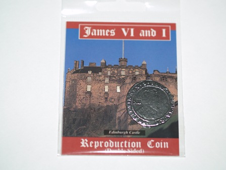 King James I Coin Replica