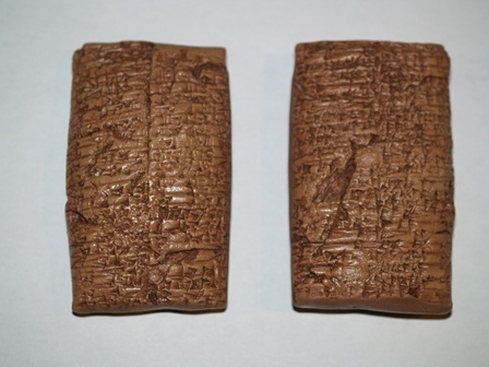 Sumerian Law Tablet Replica - Click Image to Close