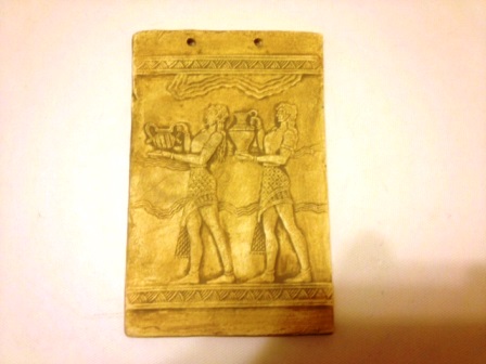 Minoan Servants Relief Recreation - Click Image to Close