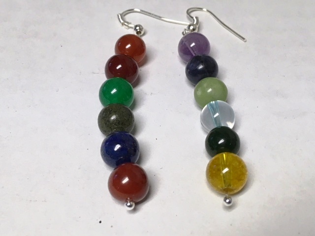 New Jerusalem Gemstone Earrings Recreation 2.5 - Click Image to Close