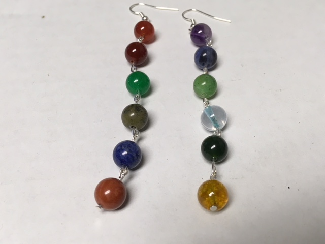 New Jerusalem Gemstone Earrings Recreation 3.5 - Click Image to Close