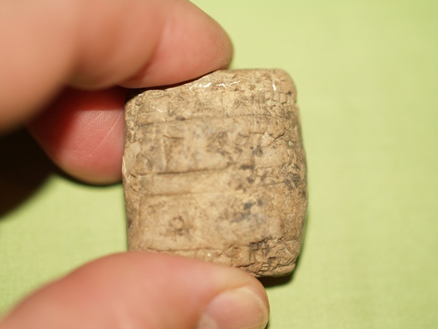 Babylonian Cuneiform Tablet Replica - Click Image to Close