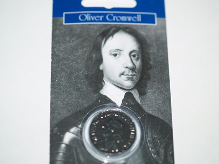 Oliver Cromwell Coin Replica - Click Image to Close