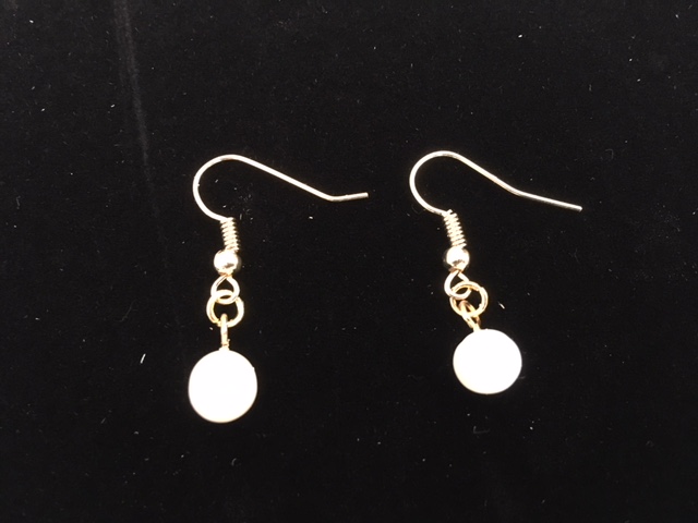 Pearl Earrings - Click Image to Close