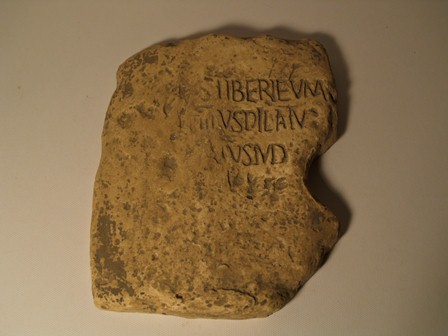 Pilate Inscription: Small Recreation - Click Image to Close