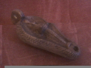 Roman Oil Lamp: Diana Replica - Click Image to Close