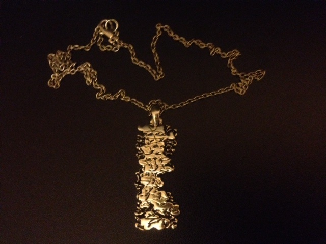 Silver Scroll Necklace