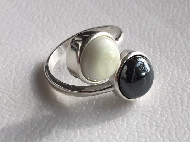 Urim & Thummim Ring with real stones