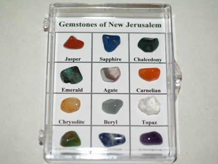 Gemstones of New Jerusalem: Real Stones - Click Image to Close