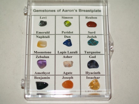 Gemstones of Aaron's Breastplate: Real Stones - Click Image to Close