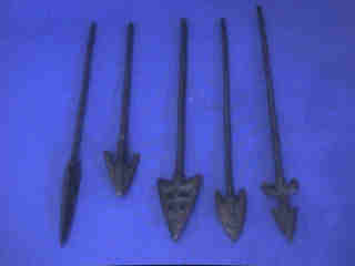 Greek Arrowhead Set Replicas - Click Image to Close