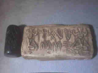 Indus Valley Script Seal Replica - Click Image to Close