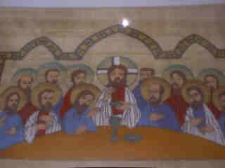 Last Supper Papyrus - Click Image to Close