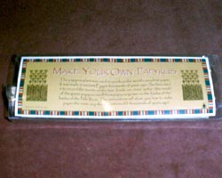 Egyptian Papyrus Kit - Click Image to Close