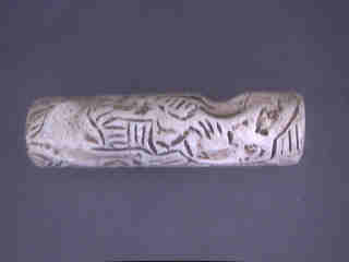 Sasanian Cylinder Seal Replica - Click Image to Close