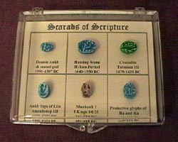 Scarabs of Scripture Replicas - Click Image to Close