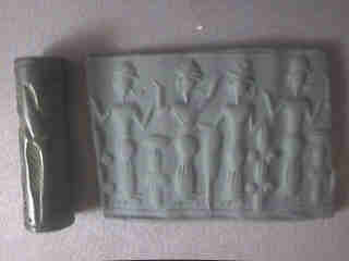 Syrian Cylinder Seal Replica - Click Image to Close
