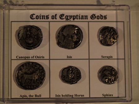 Coins of the Egyptian Gods Replicas