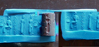 Neo Babylonian Cylinder Seal Replica