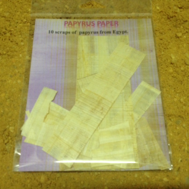 Papyrus Paper Scraps