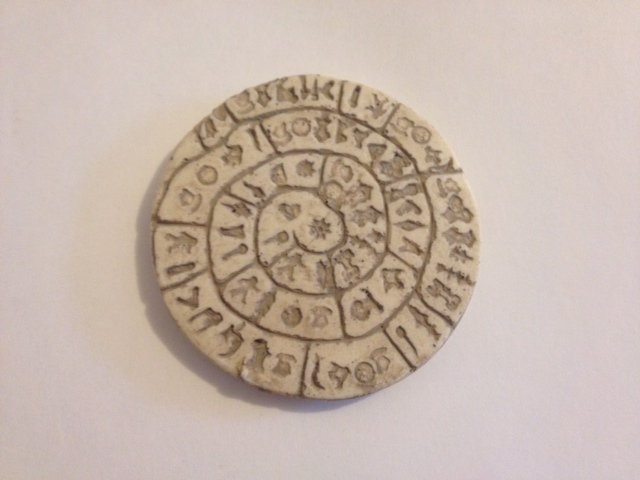 Minoan Disk of Phaistos Small Recreation