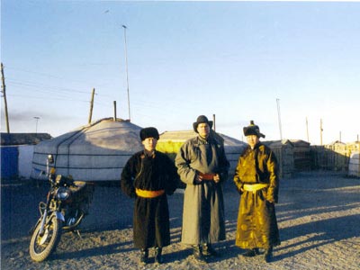 Traditional Mongolian dress