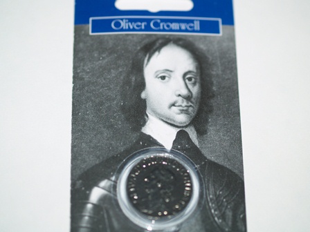 Oliver Cromwell Coin Replica