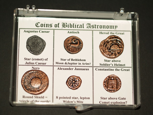 OLD TESTAMENT BIBLICAL COINS  6 PIECES HISTORICAL REPLICA COINS