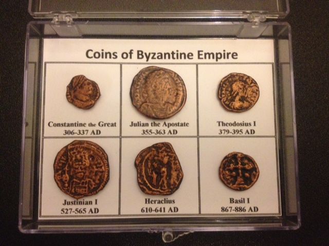 Coins of Byzantine Empire