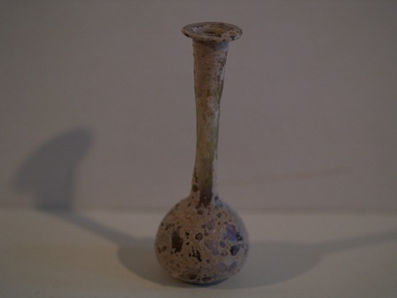 Roman Glass Unguentarium Reproduction