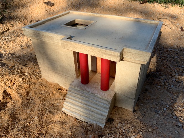 Eglon's Palace at Jericho Model