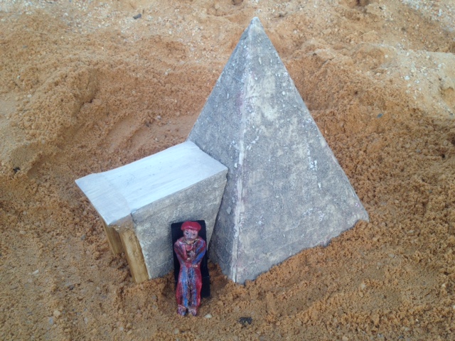 Joseph\'s Pyramid Tomb Recreation
