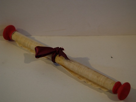 Roman Papyrus Scroll Recreation Small Size