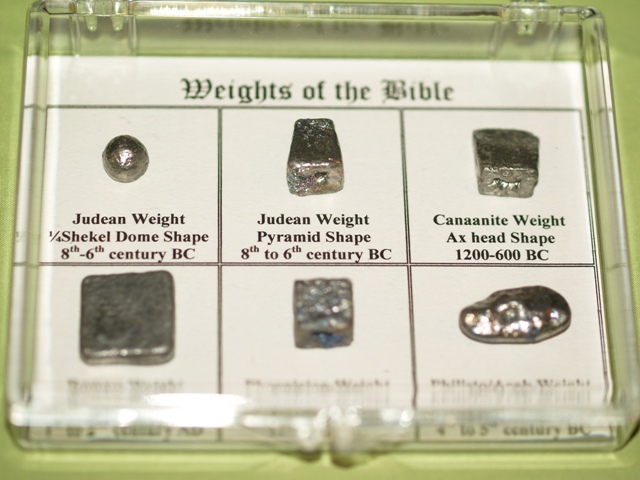 Weights of the Bible: Replicas