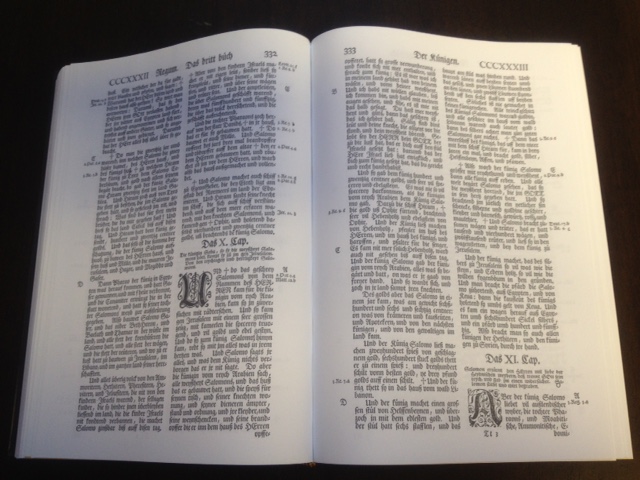 Froschauer Bible 1536 Reprint
